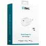 Сетевое зарядное устройство ttec SmartCharger GAN 30W PD (2SCG30CB) белый