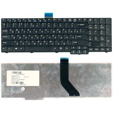 Клавиатура для ноутбука ACER 7880 для ACER 6930/7730/7520/8920 черный