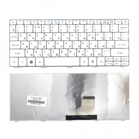 Клавиатура для ноутбука ACER ACR12-RU-A для ACER AS ONE 532H / D260 / D270 белый