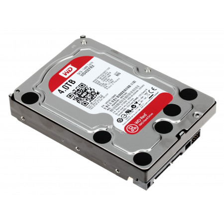 4 ТБ Жесткий диск Western Digital Red (WD40EFRX) серебристый
