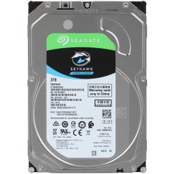 3 ТБ Жесткий диск Seagate SkyHawk (ST3000VX009) серебристый