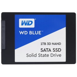 1000 ГБ SSD диск Western Digital Blue (WDS100T2B0A) черный