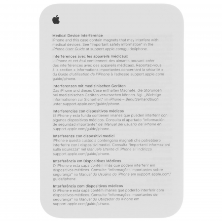 Кардхолдер Apple A3323 (MA6W4ZM/A) чёрный Кардхолдер Apple A3323 (MA6W4ZM/A) чёрный