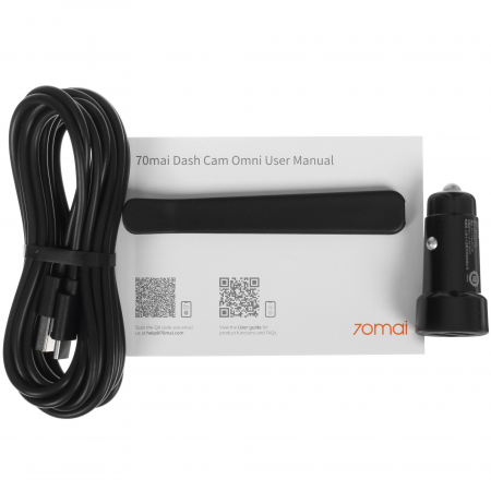 Видеорегистратор 70mai Dash Cam 4K Omni X800 черный