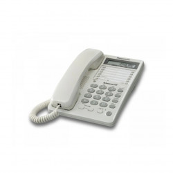 Телефон проводной Panasonic KX-TS2365RUW белый