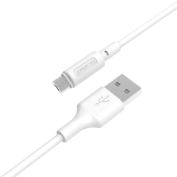 Кабель microUSB microUSB Crown CMCU-003M 1м белый