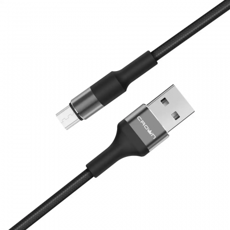 Кабель microUSB microUSB Crown CMCU-013M 1м черный