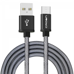 Кабель microUSB microUSB Crown CMCU-3072M black 1м черный