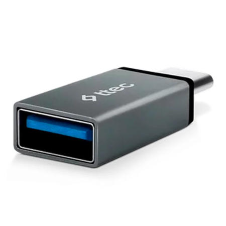 Кабель Type-C - USB-A TTEC 2DK43UG серый