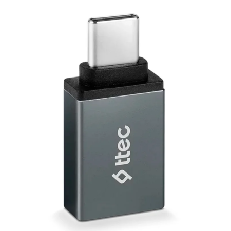 Кабель Type-C - USB-A TTEC 2DK43UG серый