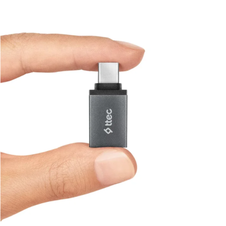 Кабель Type-C - USB-A TTEC 2DK43UG серый