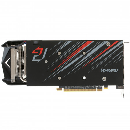 Видеокарта ASRock Phantom Gaming Radeon RX 590 OC (PG X RADEON RX590 8G ОC) черно-серый