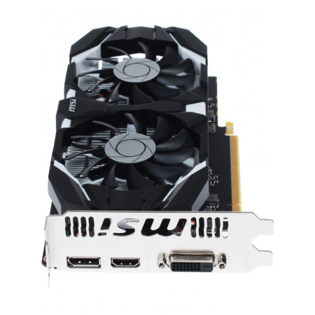 Видеокарта MSI GeForce GTX 1050 Ti OC (GTX 1050 TI 4GT OC) 4 Гб черный