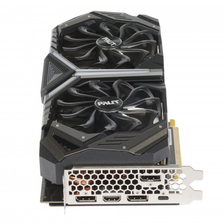 Видеокарта Palit GeForce RTX 2070 GameRock (NE62070U20P2-1061G) 8 Гб темно-серый