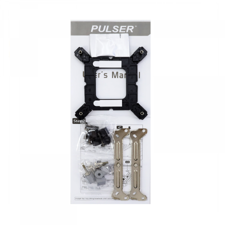 Кулер Pulser 4PS120 черный