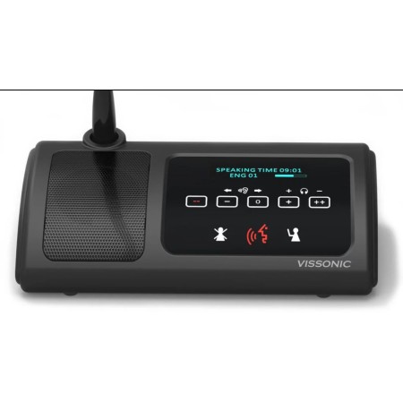 Контроллер конференц-системы Vissonic VIS-CLEACON SETUP черный