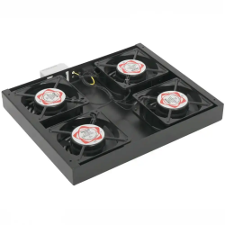 Вентиляторная панель Pixietech PXT-20-SHELF-4FAN черный