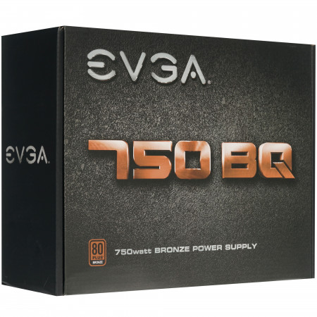 Блок питания EVGA 750 BQ (110-BQ-0750-V2) черный