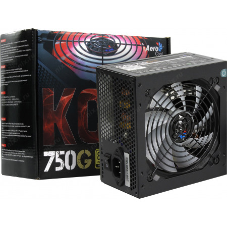 Блок питания Aerocool KCAS-750G (KCAS-750G) черный