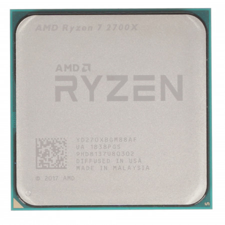 Процессор AMD Ryzen 7 2700X OEM (YD270XBGM88AF) серый