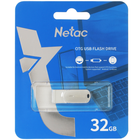 32 ГБ USB Флеш-накопитель Netac NT03U785C-032G-32PN