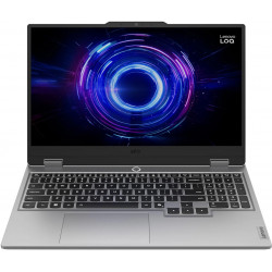 15.6" Ноутбук Lenovo LOQ 15IRX10 (83JE00PQRK) серый