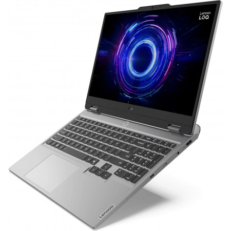 15.6" Ноутбук Lenovo LOQ 15IRX10 (83JE00PQRK) серый