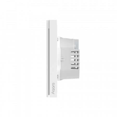 Выключатель настенный одноклавишный Aqara Smart Wall Switch H1 белый
