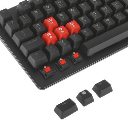 Клавиатура проводная HP OMEN Encoder (6YW76AA) черный