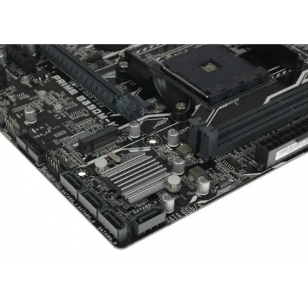Материнская плата ASUS PRIME B350M-K черный