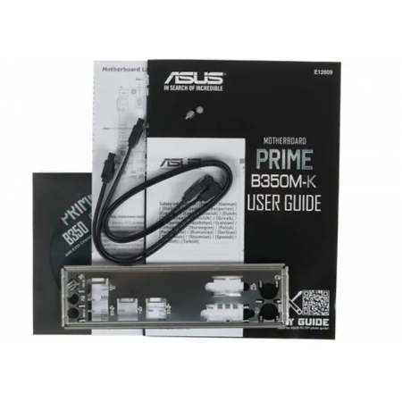 Материнская плата ASUS PRIME B350M-K черный