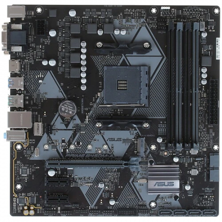 Материнская плата ASUS PRIME B450M-A черный
