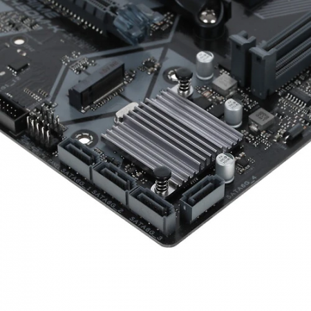 Материнская плата ASUS PRIME B450M-K черный