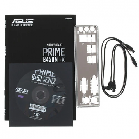 Материнская плата ASUS PRIME B450M-K черный