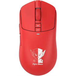 Мышь беспроводная + проводная A4Tech Bloody R72 Pro Pyro Blaze красный