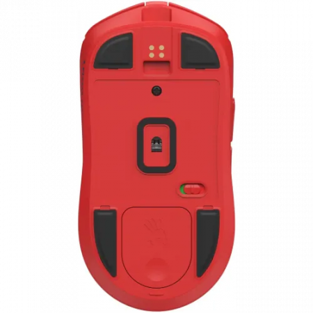 Мышь беспроводная + проводная A4Tech Bloody R72 Pro Pyro Blaze красный