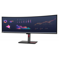 49" Монитор Lenovo ThinkVision P49w-30 (63DBRAT1EU) черный
