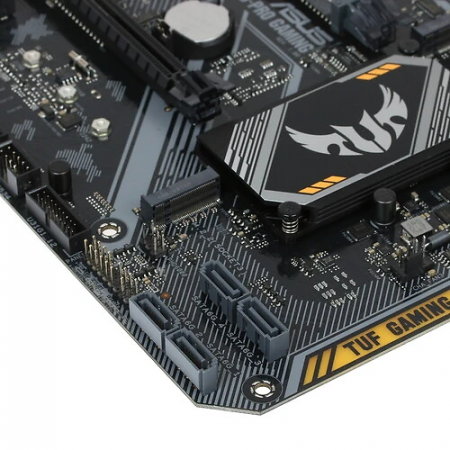 Материнская плата ASUS TUF B450-PRO GAMING черный