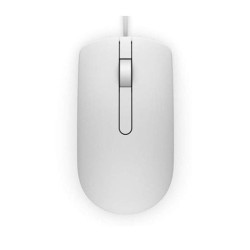Мышь проводная Dell MS116 (570-AAIP) белый