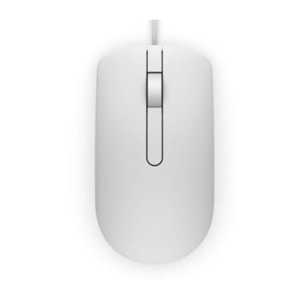 Мышь проводная Dell MS116 (570-AAIP) белый