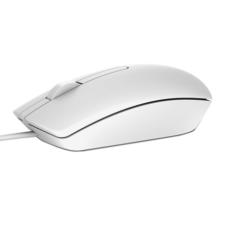 Мышь проводная Dell MS116 (570-AAIP) белый