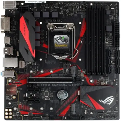 Материнская плата ASUS ROG STRIX B250G GAMING черный