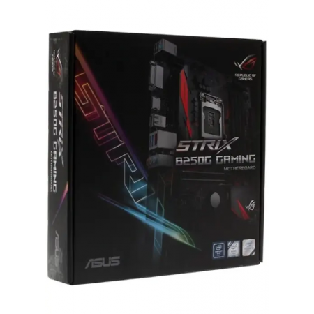 Материнская плата ASUS ROG STRIX B250G GAMING черный