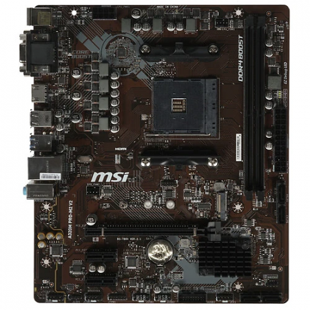 Материнская плата MSI A320M PRO-M2 V2 черный