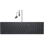 Клавиатура проводная Dell KB525C (580-BBTF) черный