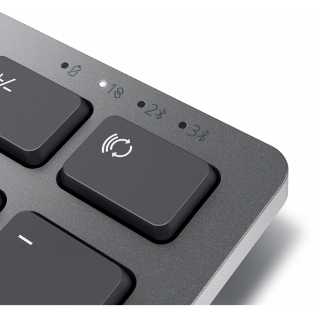 Клавиатура беспроводная Dell KB700 (580-AKPQ) серо-черный