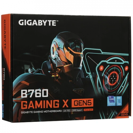 Материнская плата Gigabyte B760 Gaming X Gen5 черный