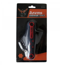 Набор шестигранников Afirms HARDWARE TOOLS No2008 черный