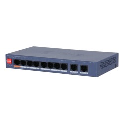 Коммутатор Dahua CS4010-8ET2GT-60 (DH-CS4010-8ET2GT-60) синий