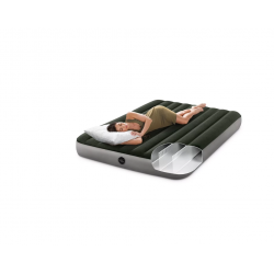 Матрас надувной INTEX 64109 Prestige Downy Queen зеленый